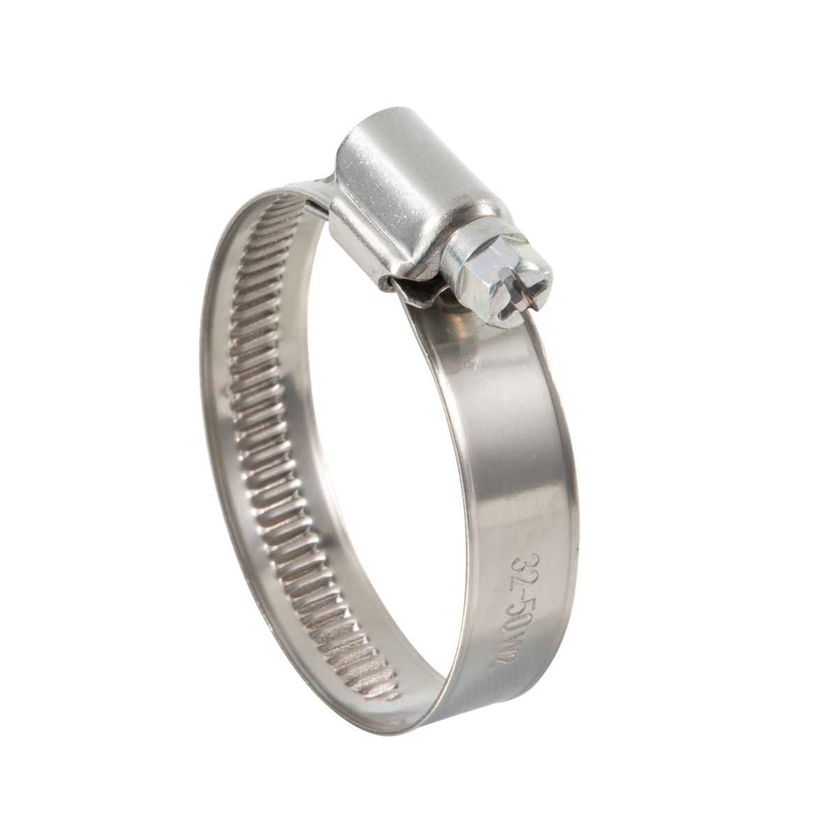 Хомут для шланга немецкого типа TJBC 304ss из нержавеющей стали W4, червячная передача