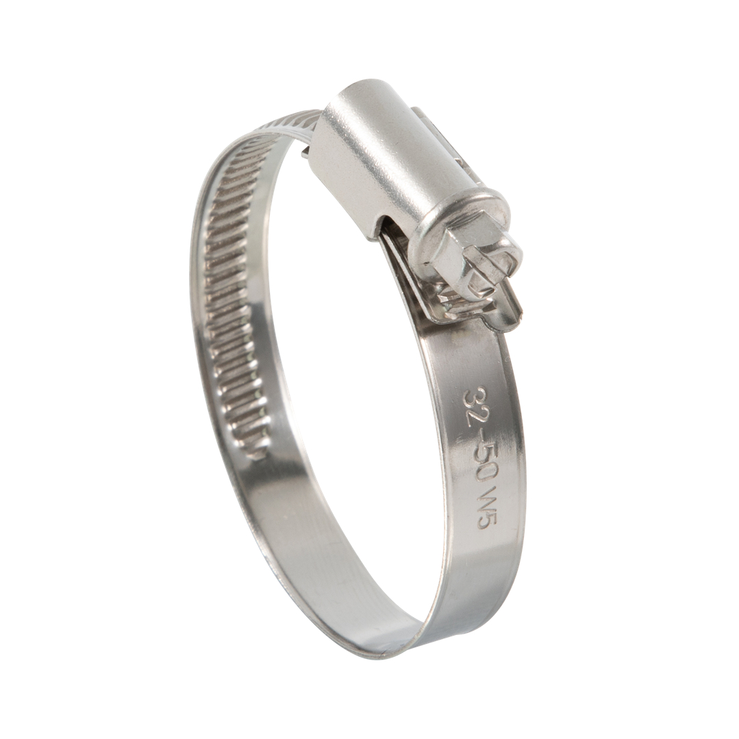 Регулируемый хомут для шланга немецкого типа из нержавеющей стали TJBC, червячная передача