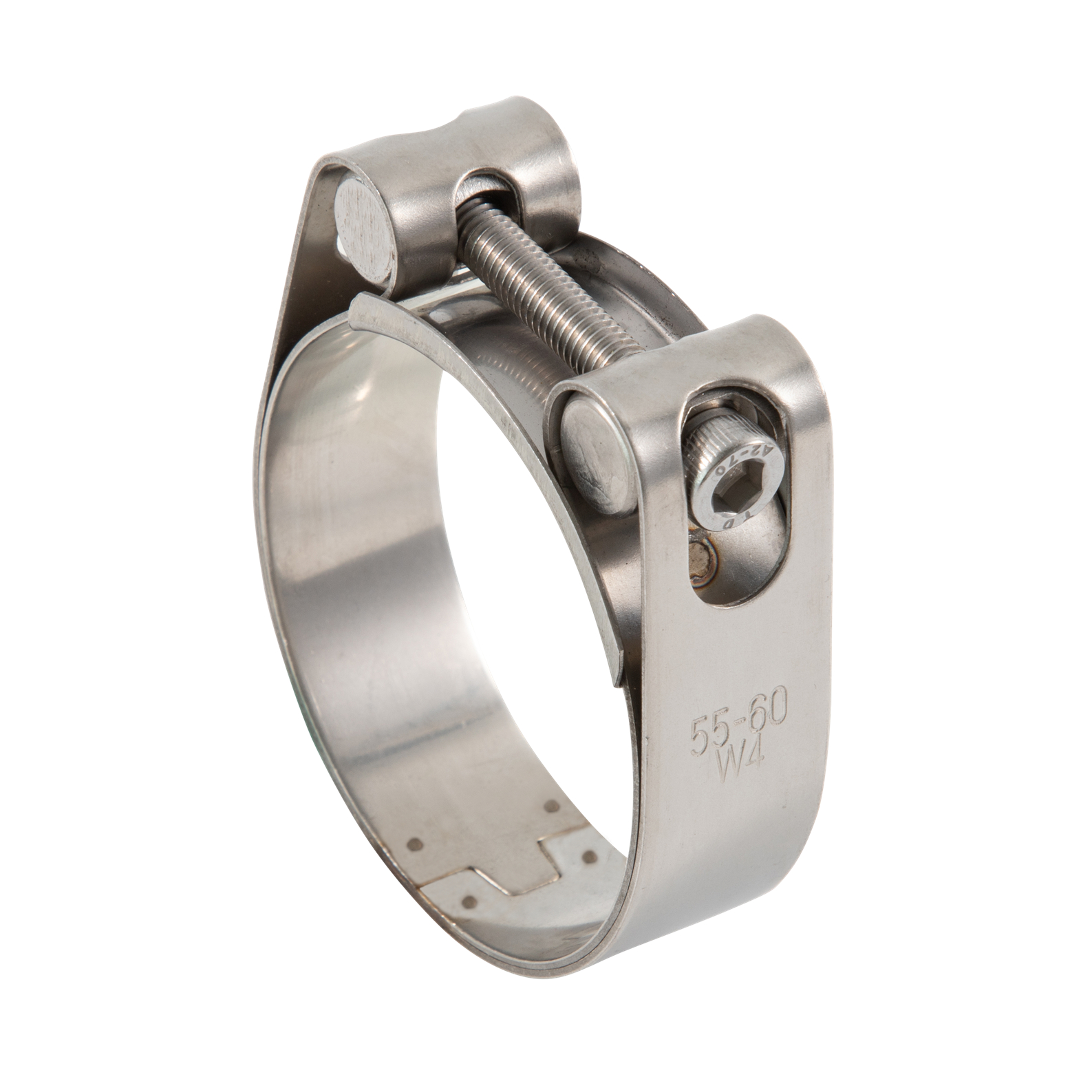 Единый хомут для шланга с двойными лентами, 35-40 мм/155-160 мм, ширина ленты 20 мм