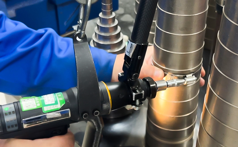 Three types of tension for the hose clamp